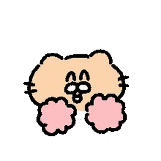 🥚 Dibujos animados, Animal, Hámster, Lindo, Kawaii, Sticker telegram sticker