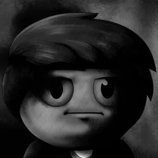 😕 Dibujo animado, Personaje, Expresión, Retrato whatsapp sticker