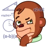 Monkey Puppet whatsapp stickers