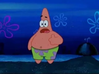🌟 Patrick Star SpongeBob SquarePants patrick star, spongebob, cartone animato, nickelodeon, divertente, stella marina telegram sticker