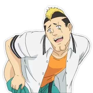 🤤 Anime, Personagem, Desenho animado, Adesivo telegram sticker