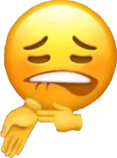 😎 Emoji, Gesto, Pistola de dedos, Juguetón, Meme, Divertido whatsapp sticker