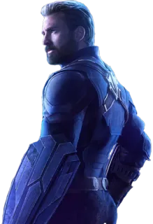😔 Captain America super-héros, Marvel, comics, Avengers, Captain America telegram sticker