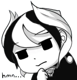 🤔 hmn... telegram sticker