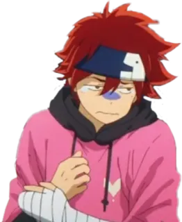 😰 Anime, verletzt, traurig, verbunden telegram sticker