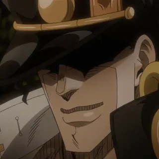 🌟 Jotaro Kujo JoJo's Bizarre Adventure Anime, Manga, Jotaro, Jojos bizarre Abenteuer, Charakter telegram sticker