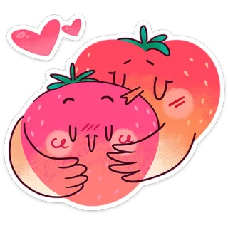 Клубничка Сонечка  @TgSticker whatsapp stickers