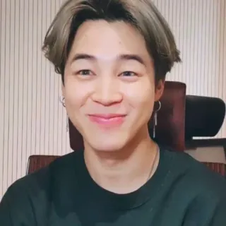 🌸 Jimin kpop, jimin, bts, idol, cantor, coreano telegram sticker
