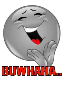 👌 BUWHAHA.. rire, emoji, dessin animé, expression, drôle telegram sticker