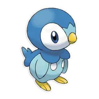 ❄ Piplup Pokemon pokemon, piplup, blue, cute, penguin telegram sticker