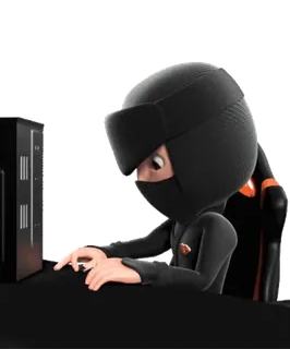 Ninja by @Gifstiki telegram stickers