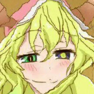 ☺️ anime, garota, arrogante, fofa, desenho animado telegram sticker
