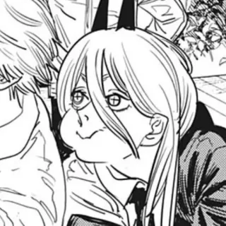 🌟 Power Chainsaw Man อนิเมะ, มังงะ, Chainsaw Man, พาวเวอร์, ตลก, น่ารัก, สติกเกอร์ whatsapp sticker