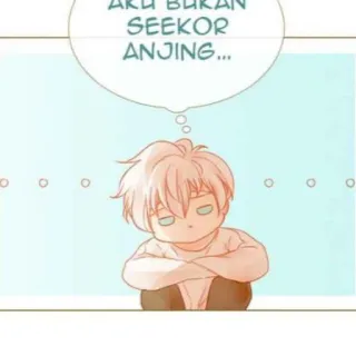🌧 AKU BUKAN SEEKOR ANJING... Anime, Manga, Personaje, Ilustración telegram sticker