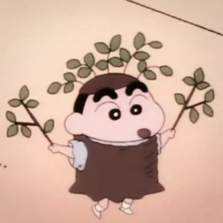 🐇 Shin-chan Nohara Crayon Shin-chan Shin-chan, Anime, Manga, Grappig, Cartoon, Personage telegram sticker