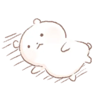 🧸 słodki, zwierzę, niedźwiedź, kreskówka, kawaii, ilustracja, naklejka telegram sticker
