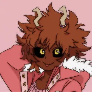 😋 Mina Ashido My Hero Academia Anime, Manga, My Hero Academia, Mina Ashido, Pinke Haut, Held telegram sticker