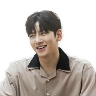 😄 homem, sorriso, retrato, pessoa, coreano whatsapp sticker