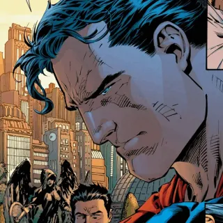 💎 Superman Superheld, DC Comics, Comic, Stahlmann telegram sticker