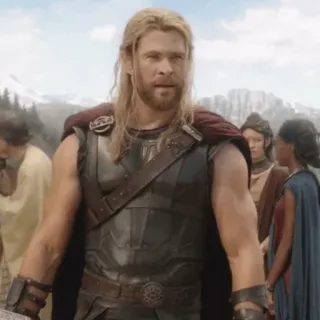 ⚡️ Thor marvel, superheld, donnergott, chris hemsworth telegram sticker