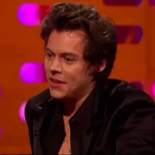 🌿 Harry Styles chanteur, célébrité, portrait, homme, pop star telegram sticker