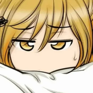🍘 アニメ, カートゥーン, 女の子, 可愛い, 顔 telegram sticker