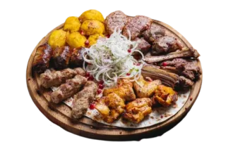 🍽 Еда, Мясо, Кебаб, Блюдо, Жареный, Барбекю, Блюдо, Еда telegram sticker