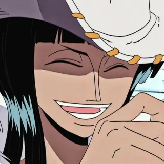 🌟 Nico Robin One Piece anime, one piece, nico robin, character, manga telegram sticker