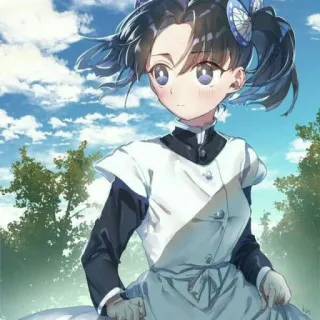 😕 Kanao Tsuyuri Demon Slayer Anime, Personagem, Demon Slayer, Kanao Tsuyuri, Mangá telegram sticker
