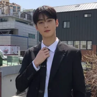 🐝 hombre, traje, corbata, coreano, guapo, actor, modelo, asiático whatsapp sticker