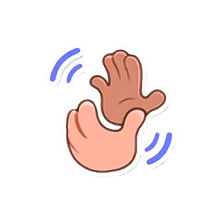 👏 palmas, mãos, aplausos, celebração, emoji, adesivo telegram sticker