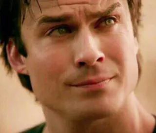 ☹ Ian Somerhalder actor, portrait, celebrity telegram sticker