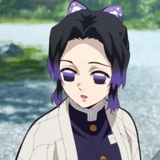🦋 Shinobu Kocho Demon Slayer Anime, Demon Slayer, Shinobu Kocho, Papillon, Personnage, Manga telegram sticker