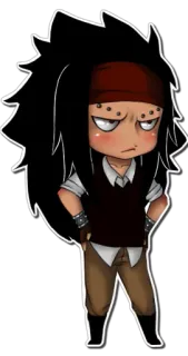 😕 Kartun, Karakter, Chibi, Anime, Manga telegram sticker