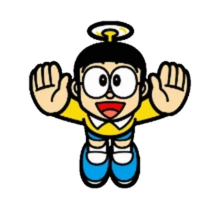 🔵 Doraemon 도라에몽, 만화, 애니메이션, 캐릭터, 로봇, 고양이 whatsapp sticker