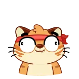 🤯 mèo, hoạt hình, động, nhãn dán whatsapp sticker