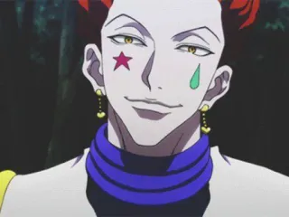 😼 Hisoka Hunter x Hunter Anime, Payaso, Hisoka, Hunter x Hunter, Villano whatsapp sticker