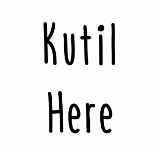 😀 Kutil Here kutil, hier, aufkleber, text telegram sticker
