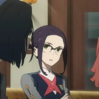🍓 Darling in the Franxx Anime, Ichigo, Darling in the Franxx, Personnage, Franxx telegram sticker