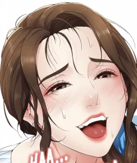 🤤 HAA... 女人, 卡通, 动漫, 微笑 telegram sticker