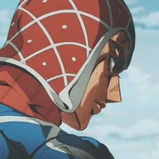 😒 Guido Mista JoJo's Bizarre Adventure Anime, Jojo, Mista, Guido Mista telegram sticker