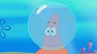 🔐 Patrick Star SpongeBob SquarePants Patrick Star, SpongeBob SquarePants, cartoon, animation, fishbowl helmet, underwater telegram sticker