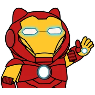 ✳️ Iron Man Iron Man, superhero, marvel, cartoon, robot, character telegram sticker