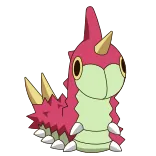 💃 Weedle Pokémon pokemon, weedle, robak, potwór, kreskówka, gra telegram sticker