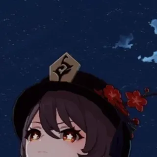 😠 Hu Tao Genshin Impact anime, videospiel, hu tao, genshin impact, waifu, süß telegram sticker