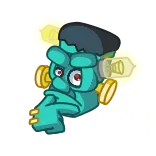 Frankenstein telegram stickers