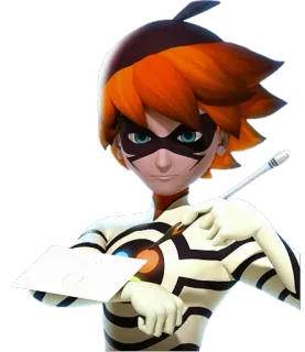 📝 Animator (Miraculous Ladybug) Miraculous: Tales of Ladybug & Cat Noir мультфильм, анимация, аниме, телешоу telegram sticker