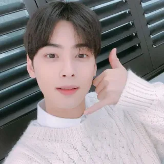 『Eunwoo』`s⸼ @KOCOKNDASE telegram stickers