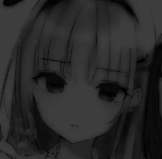 🎧 Anime, Ragazza, Carino, Manga, Ritratto telegram sticker