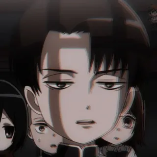 ☕ Levi Ackerman Attack on Titan anime, Levi Ackerman, Attack on Titan, character, manga telegram sticker